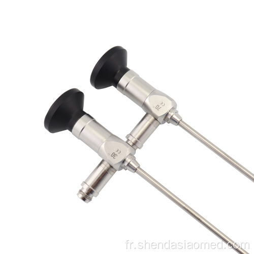 Laparoscope rigide endoscope autoclavable lentille 0 30 degrés